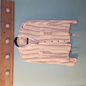 NWOT Rails Rowen Coco Linen Blend Jacket SZ LG